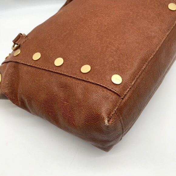 Hammit Mahogany Leather Medium Daniel Convertible Crossbody Bag - Picture 6 of 12